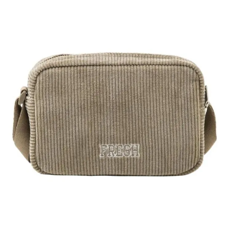 Levi's Corduroy Shoulder Bag, Crossbody Bag Regular Women's Dark Gray