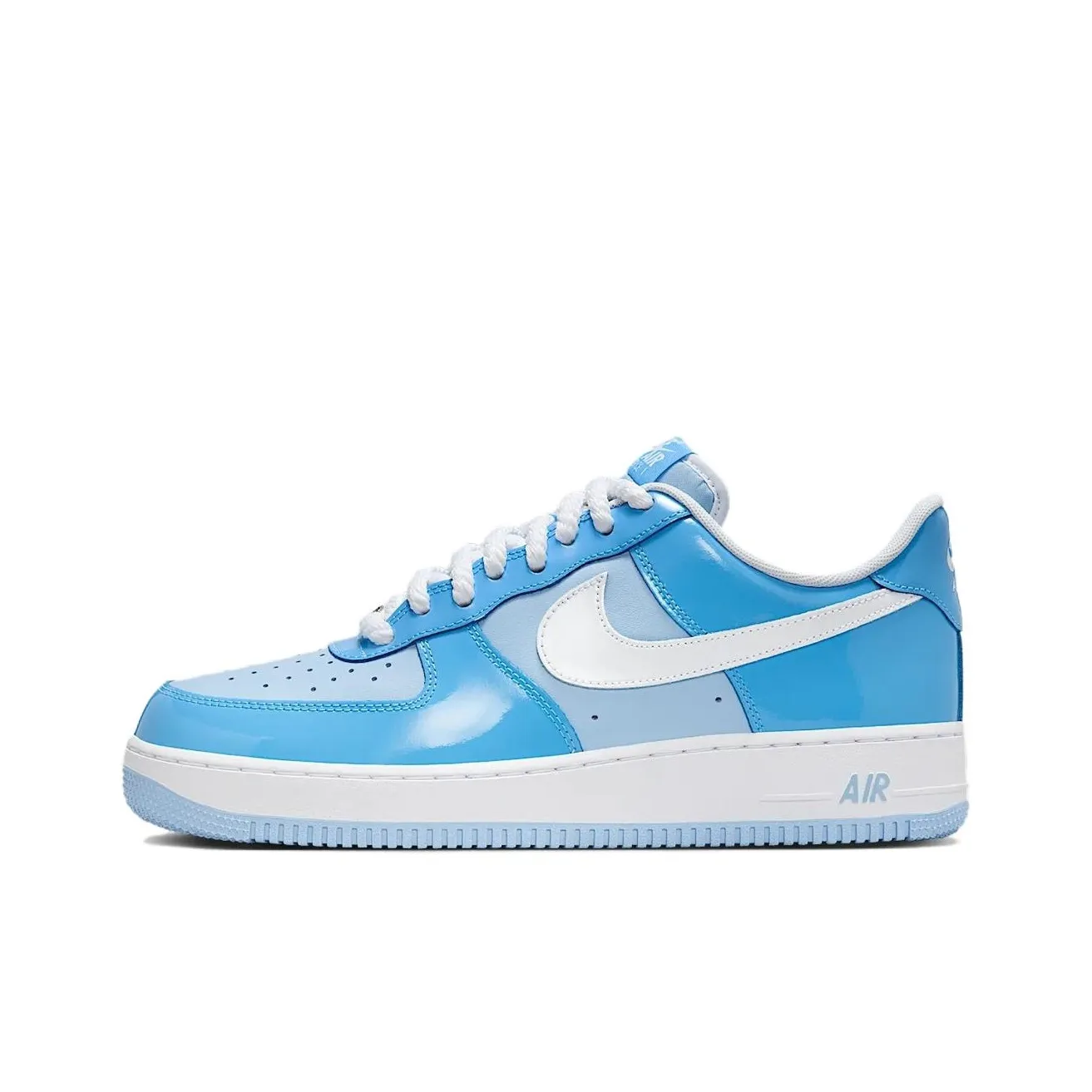 Nike Air FORCE 1 Slip Resistant Abrasion Resistant Низкий Топ Скейтбординг Кроссовки Мужские Синие