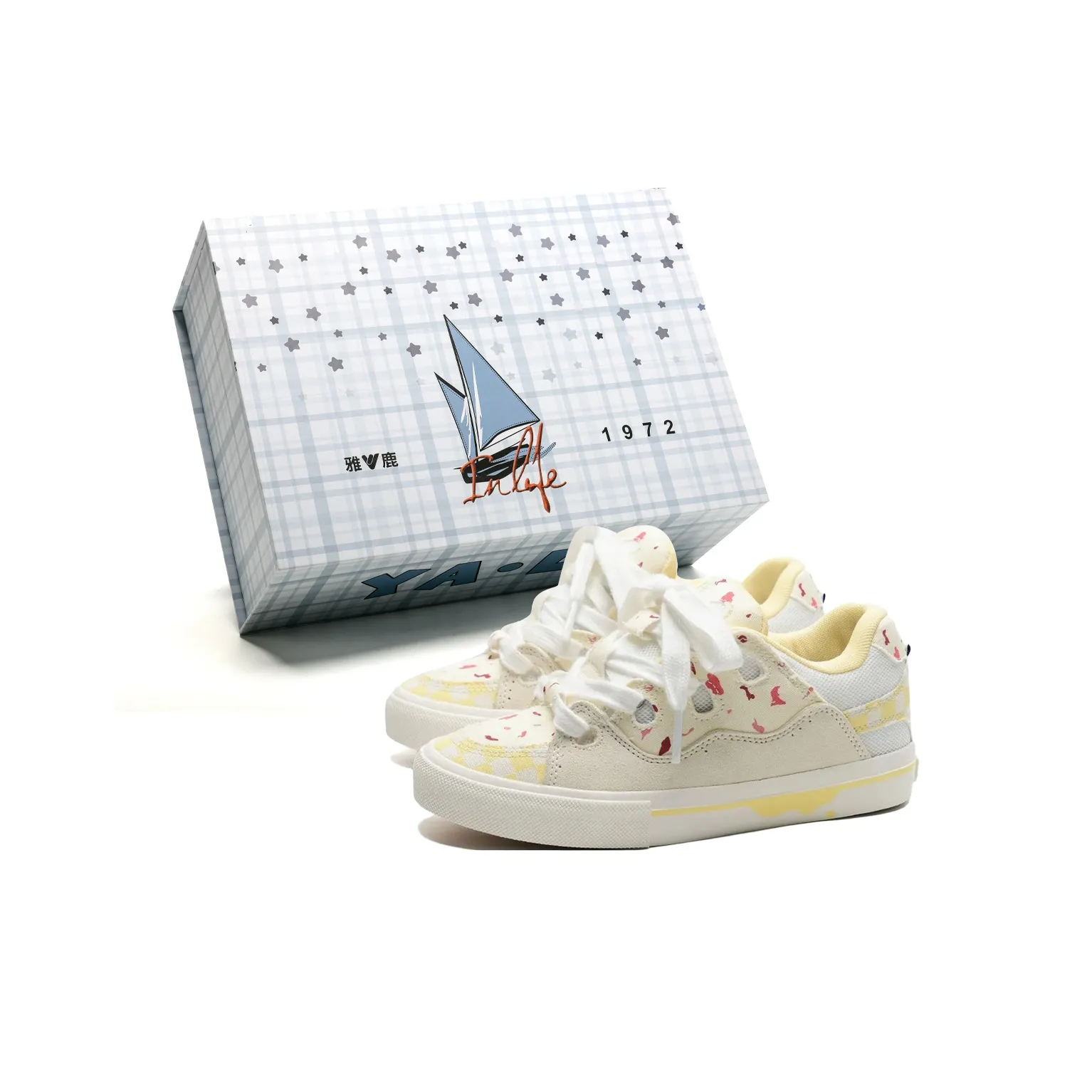 Yalu Low Top Skateboard Shoes Unisex