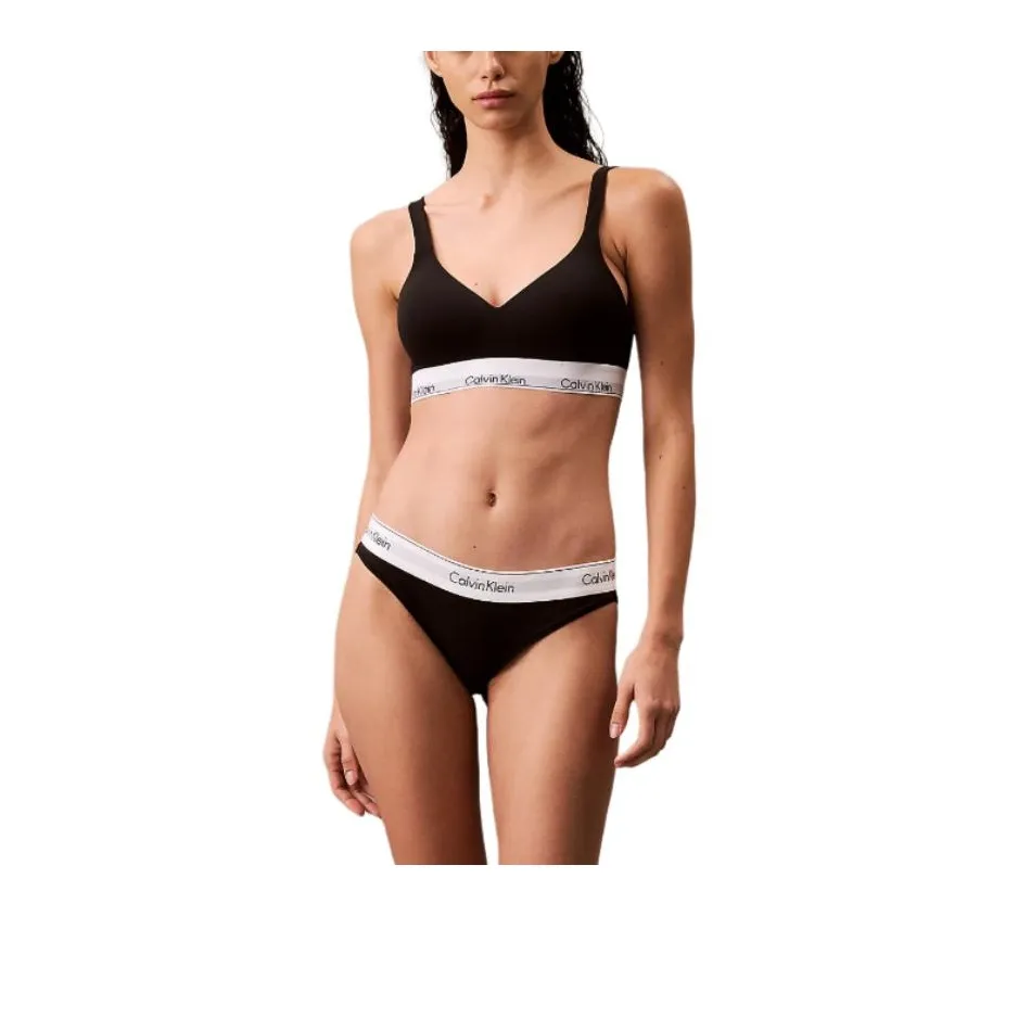 CALVIN KLEIN Бюстгальтер Европейская версия Женский Черный