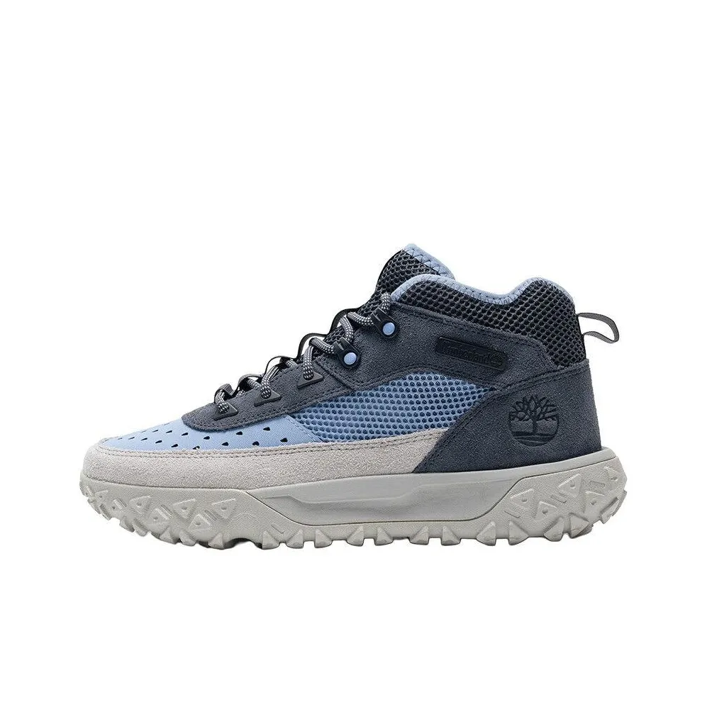 Timberland Greenstride Motion Anti Slip Wear Resistant Mid Top Trekking YW0YW00438 Shoes Men's Blue