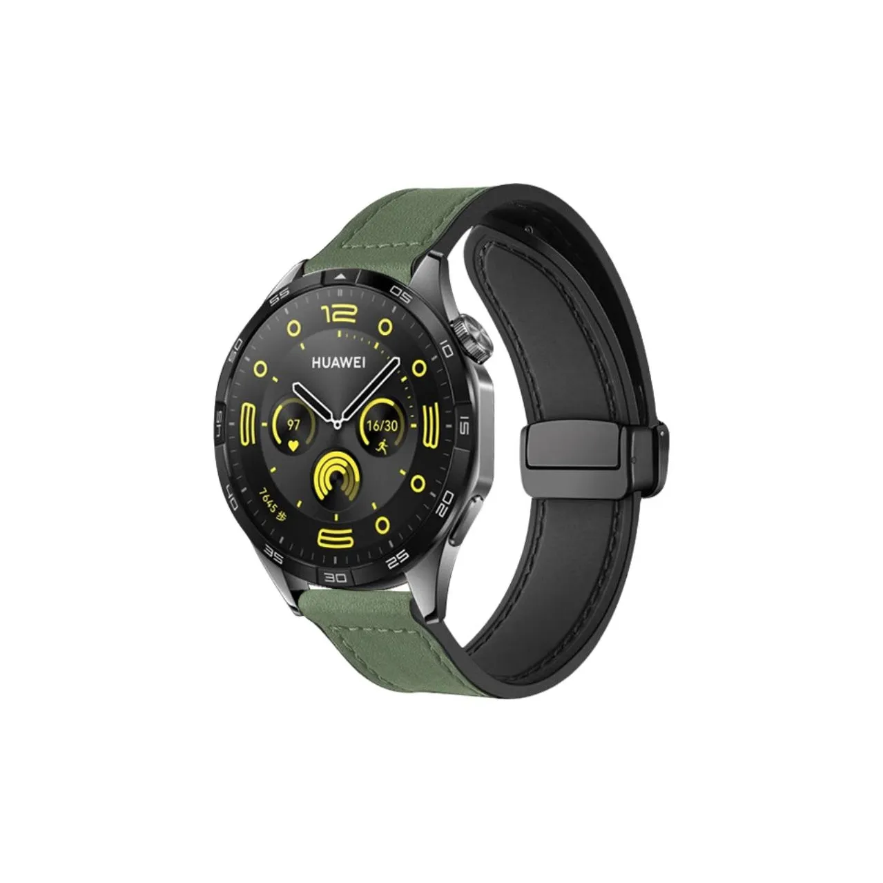 PULAISI Ремешок Совместимость с Huawei натуральная кожа материал