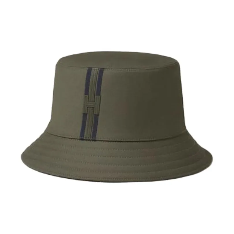 HERMES Cashmere Bucket Hats Men's Basalt