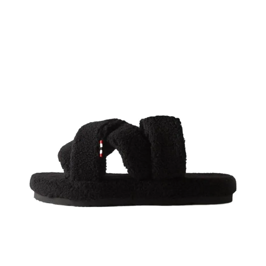 HUNTER Устойчивые к истиранию Слипоны Женские Черные