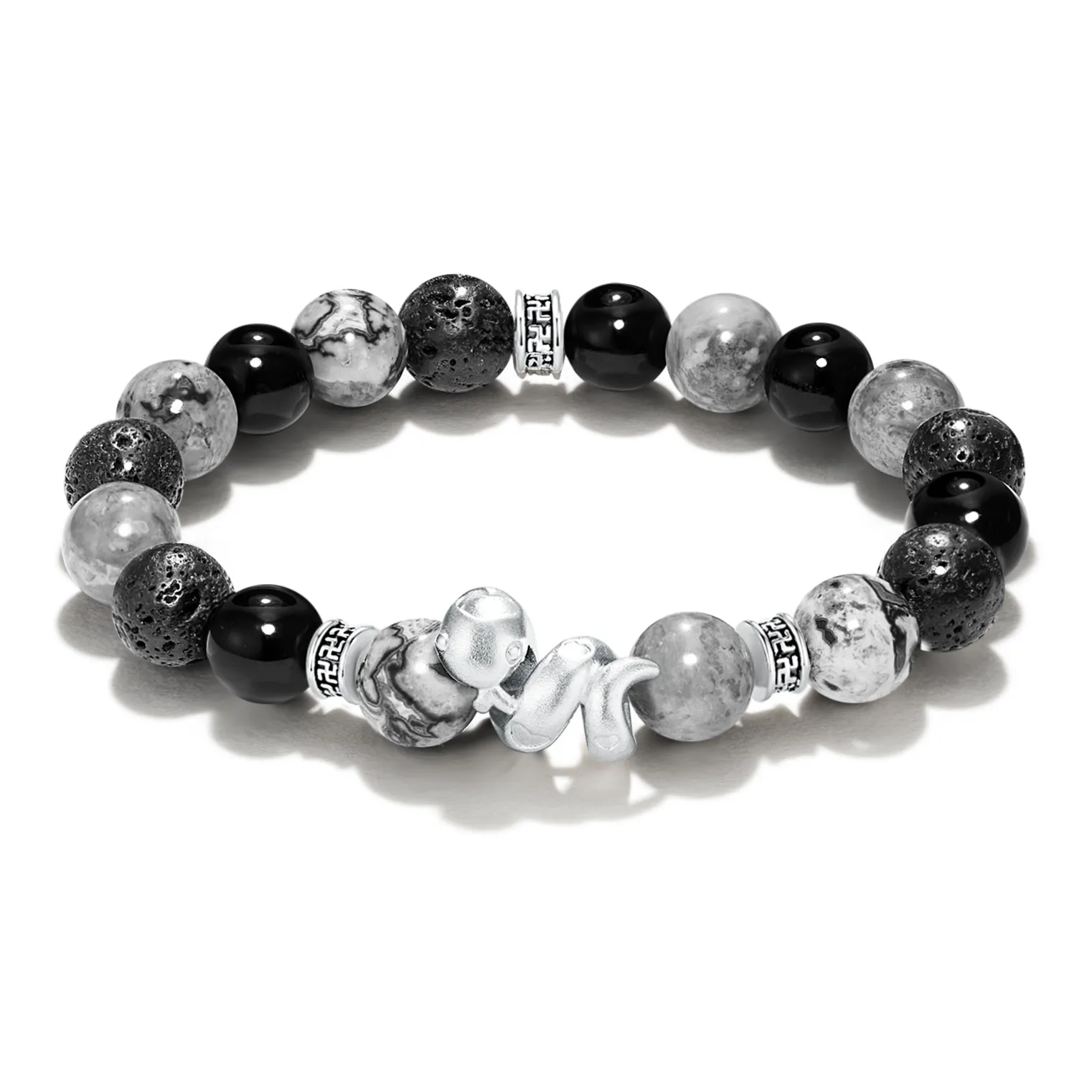 Jodie&Kevin Volcanic Stone Bracelets Unisex
