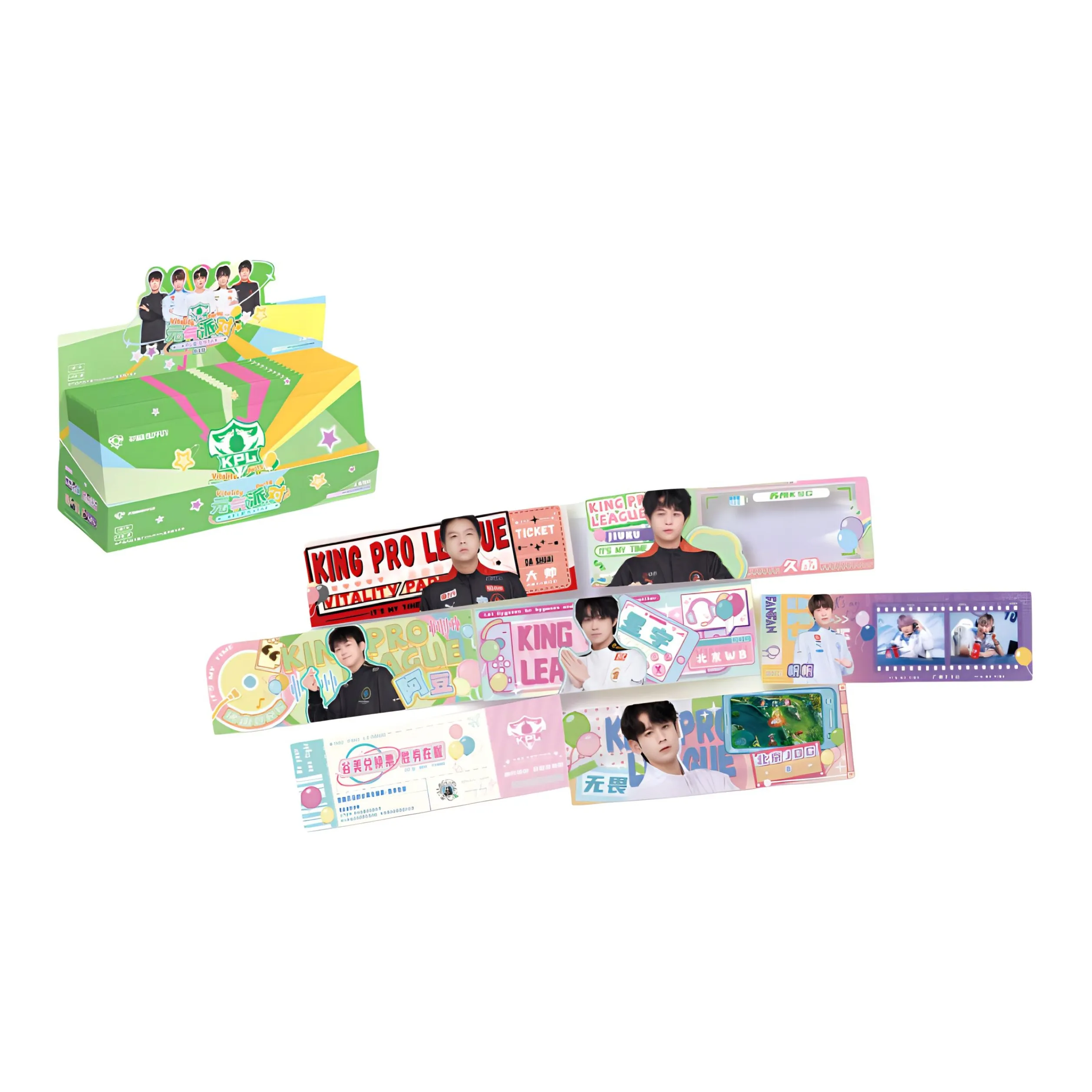 BUFFUN BUFFUN Starlight STAR KPL Fresh Look Party Collection Commemorative Ticket Walk Version Laser Tickets