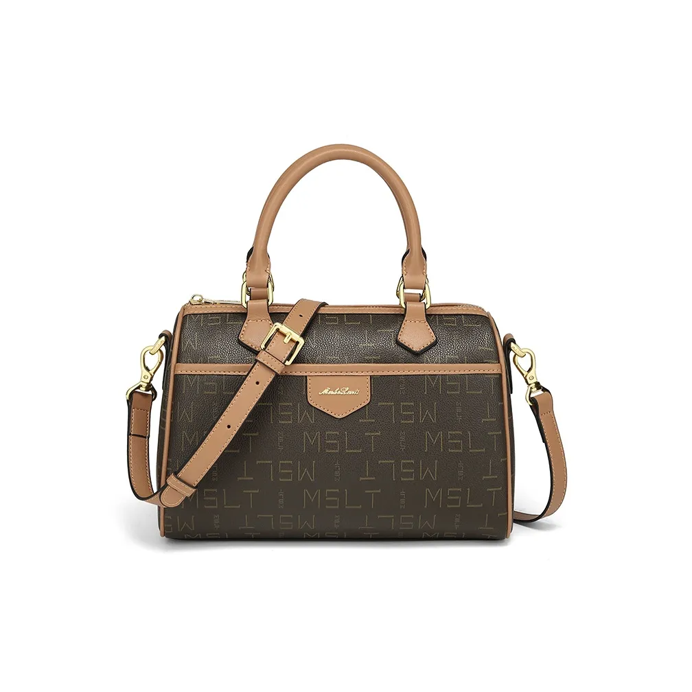 MashaLanti PVC Сумка Женская Кофейно-чайный Коричневый