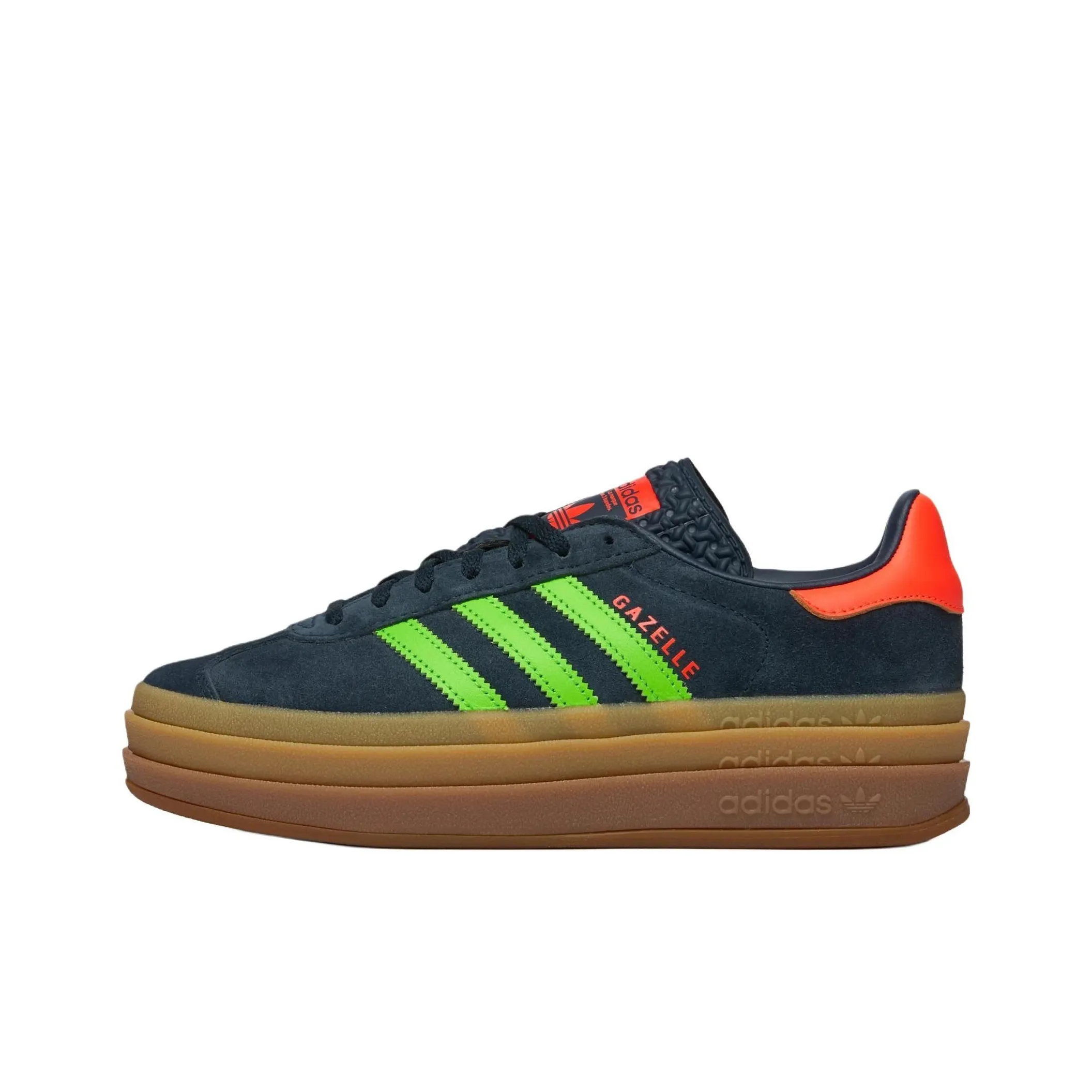 Adidas Gazelle Bold Aurora Ink Solar Orange Women's