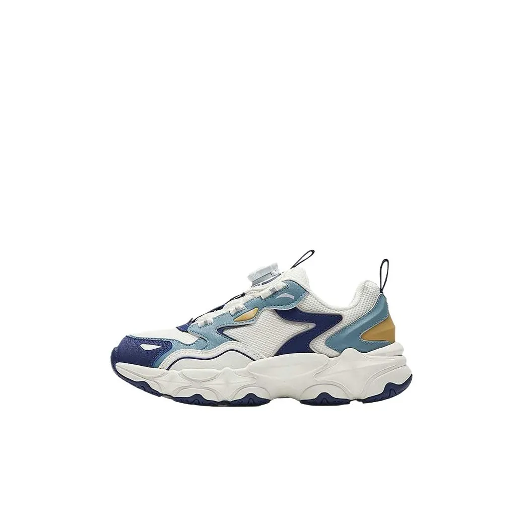 Antakids Детская повседневная обувь Низкий топ Айвори Белый/Масляный Синий/Стена Серый Kids