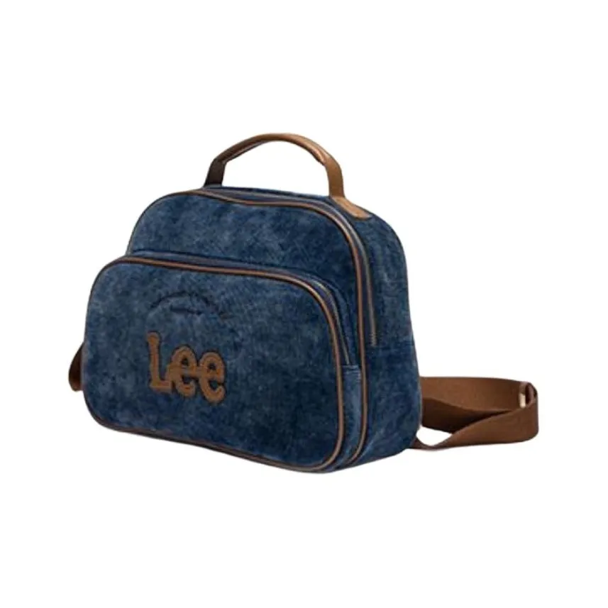 Lee Denim Backpack Standard Unisex Dark Blue Ли Деним Рюкзак Стандартный Унисекс Темно-Синий