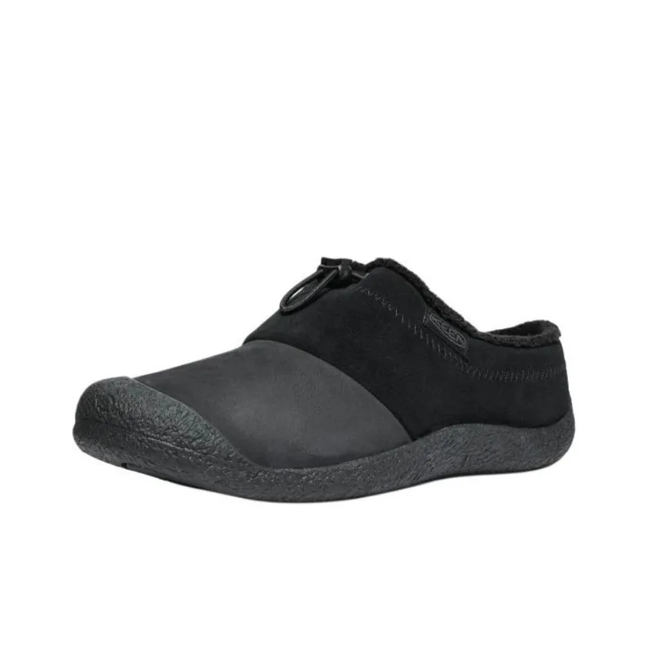 KEEN Howser 3 Wear-Resistant Low-Top Casual Shoes Men's Black Gray Color