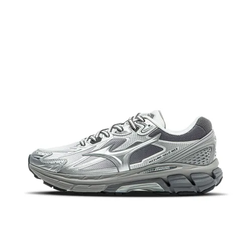 Mizuno Halo Mix Беговые кроссовки Низкие Бело-серые Унисекс