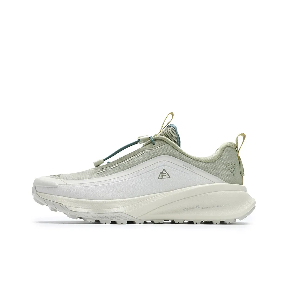 FILA Cushioning Low-Top Outdoor Shoes Men's White Green