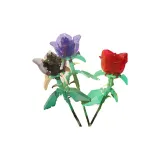 레드/퍼플/레인보우 로즈 52032 33 34A
