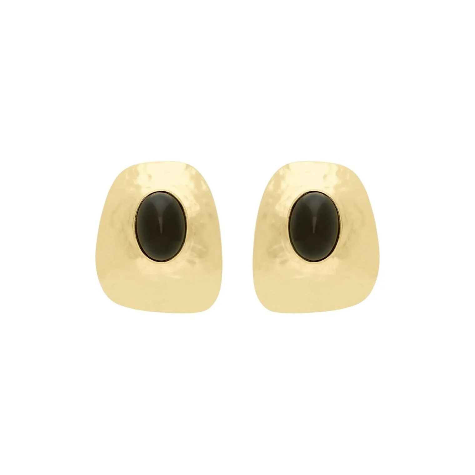 SAINT LAURENT Resin, Metal Earrings Women's Gold