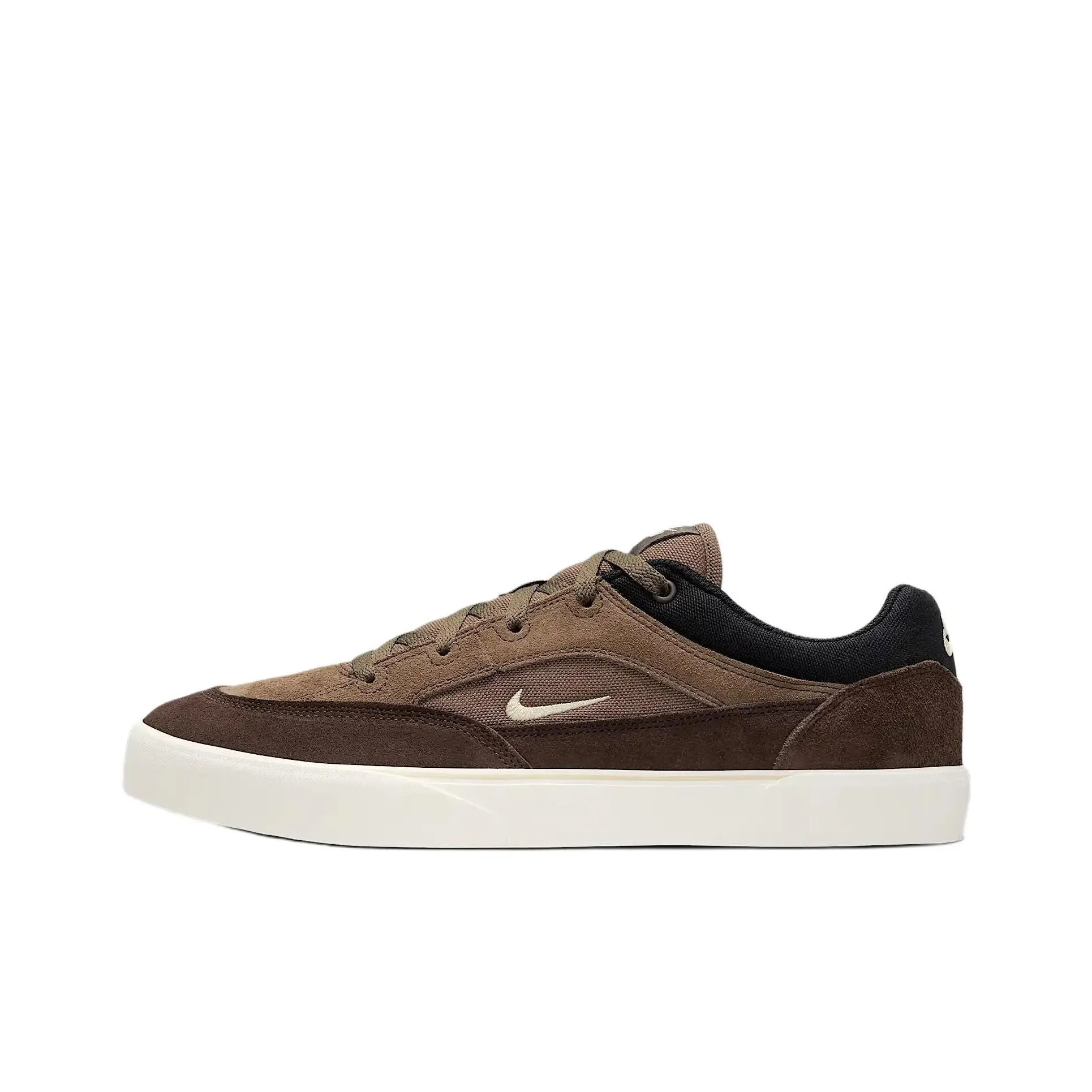Nike SB MALOR Slip-resistant Abrasion-resistant Low Top Skateboard Shoes Men's Brown