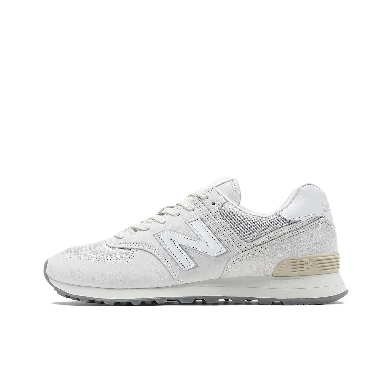 New Balance NB U574 Low Top Casual Running Shoes Unisex Light Gray