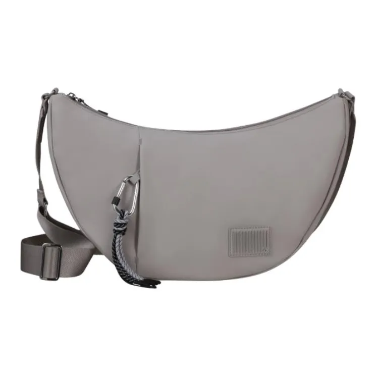 SAMSONITE ПЭТ Хобо Сумка Сумка через плечо Женская Серый Розовый