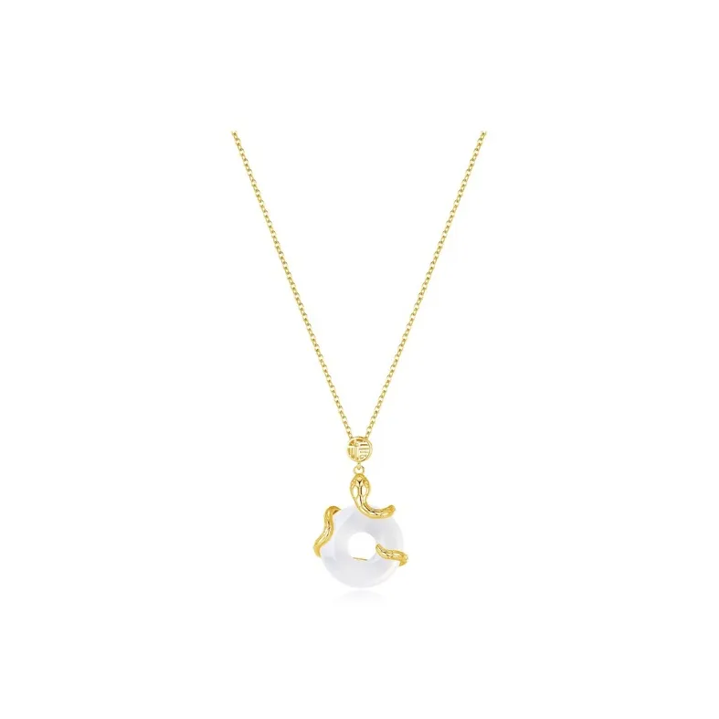 TRUE ME Chalcedony Jade Necklaces Women's