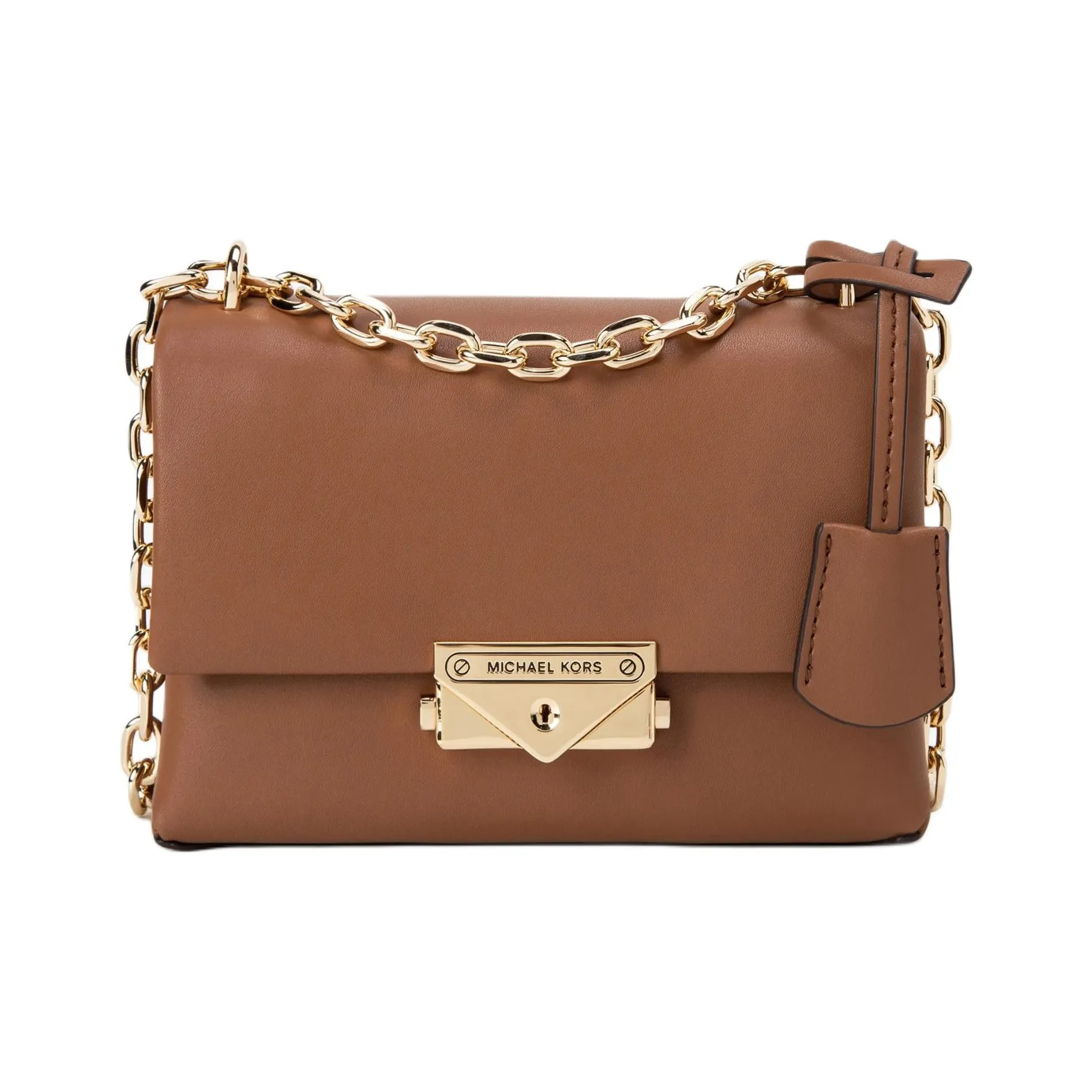 MICHAEL KORS Cece Сумка через плечо из искусственной кожи маленькая женская коричневая