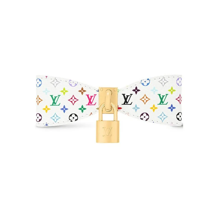 LOUIS VUITTON X Takashi Murakami Monogram Multicolor Bow Barette