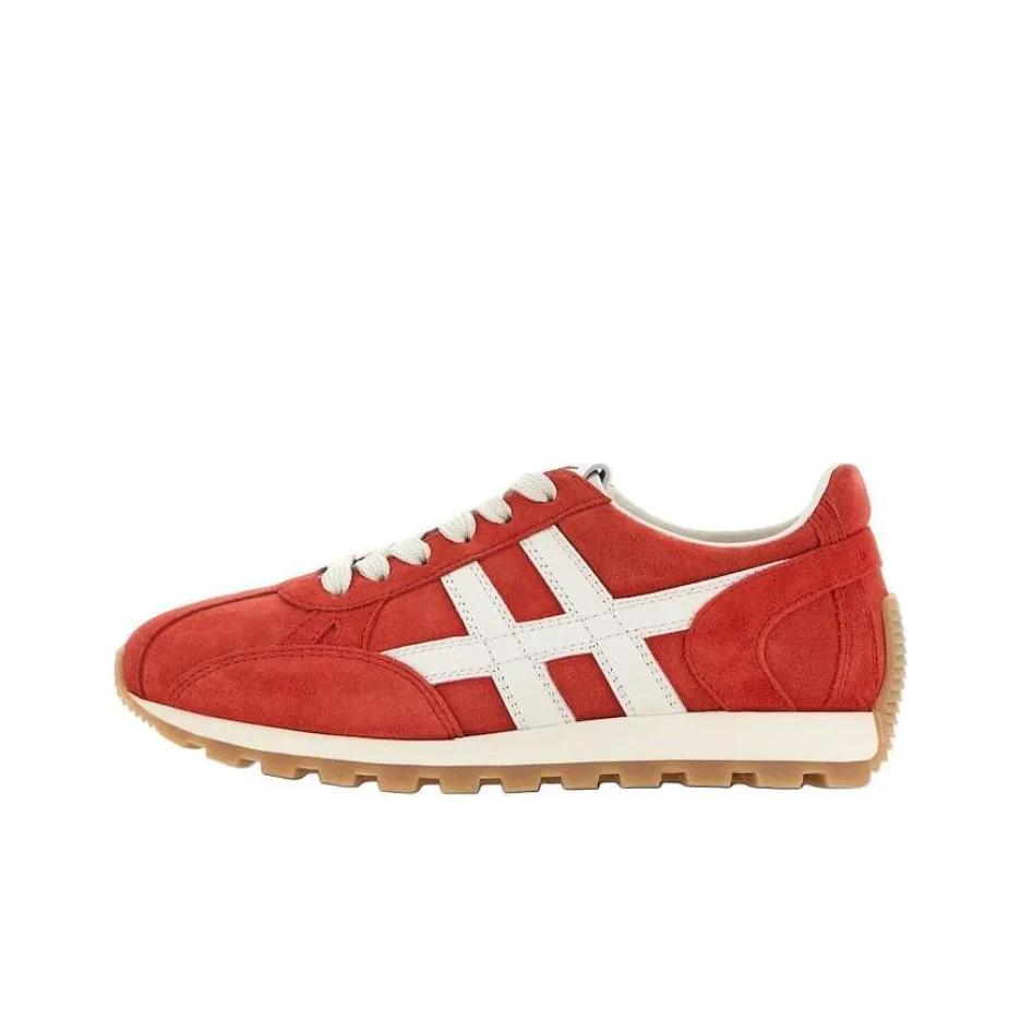HOGAN Logo Patch Low Top Sneakers Women's
