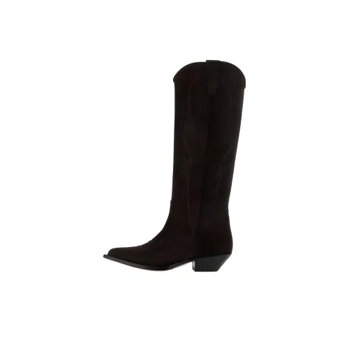 SONORA BOOTS Женские высокие сапоги до колена, коричневые