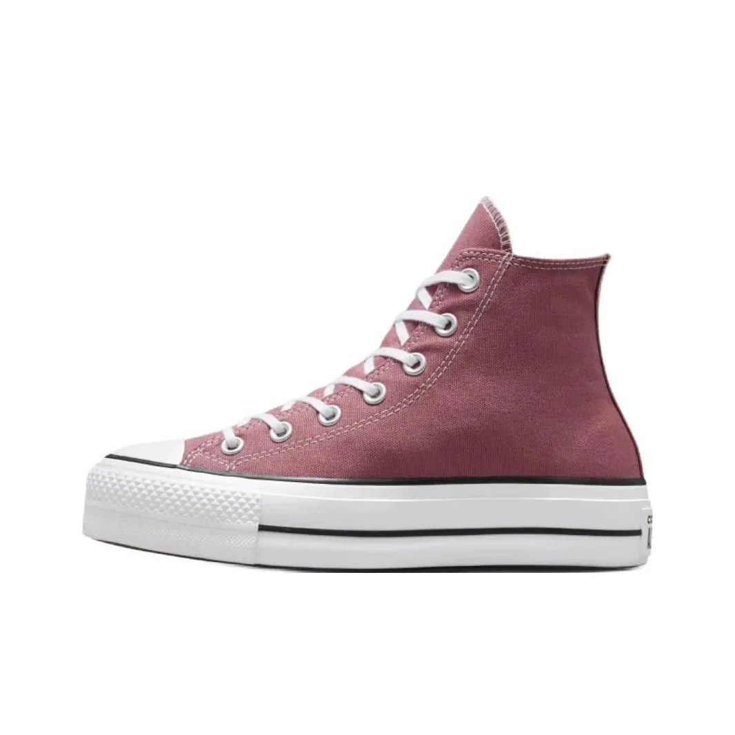 Converse Chuck Taylor All Star Lift Устойчивые к истиранию высокие кеды Женские Красные