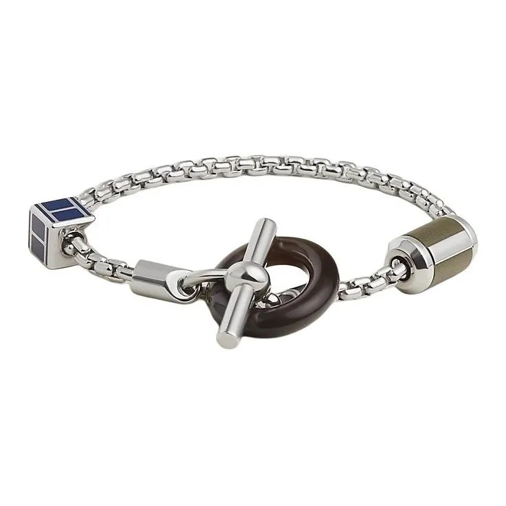 HERMES Metal Bracelets Men's Multicolor