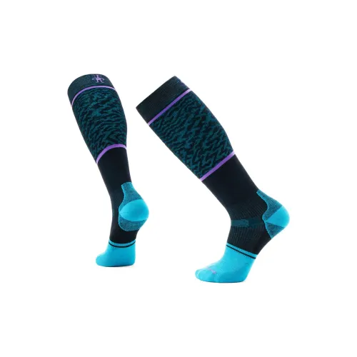 SMARTWOOL 1 шт Синий Унисекс Носки до колена
