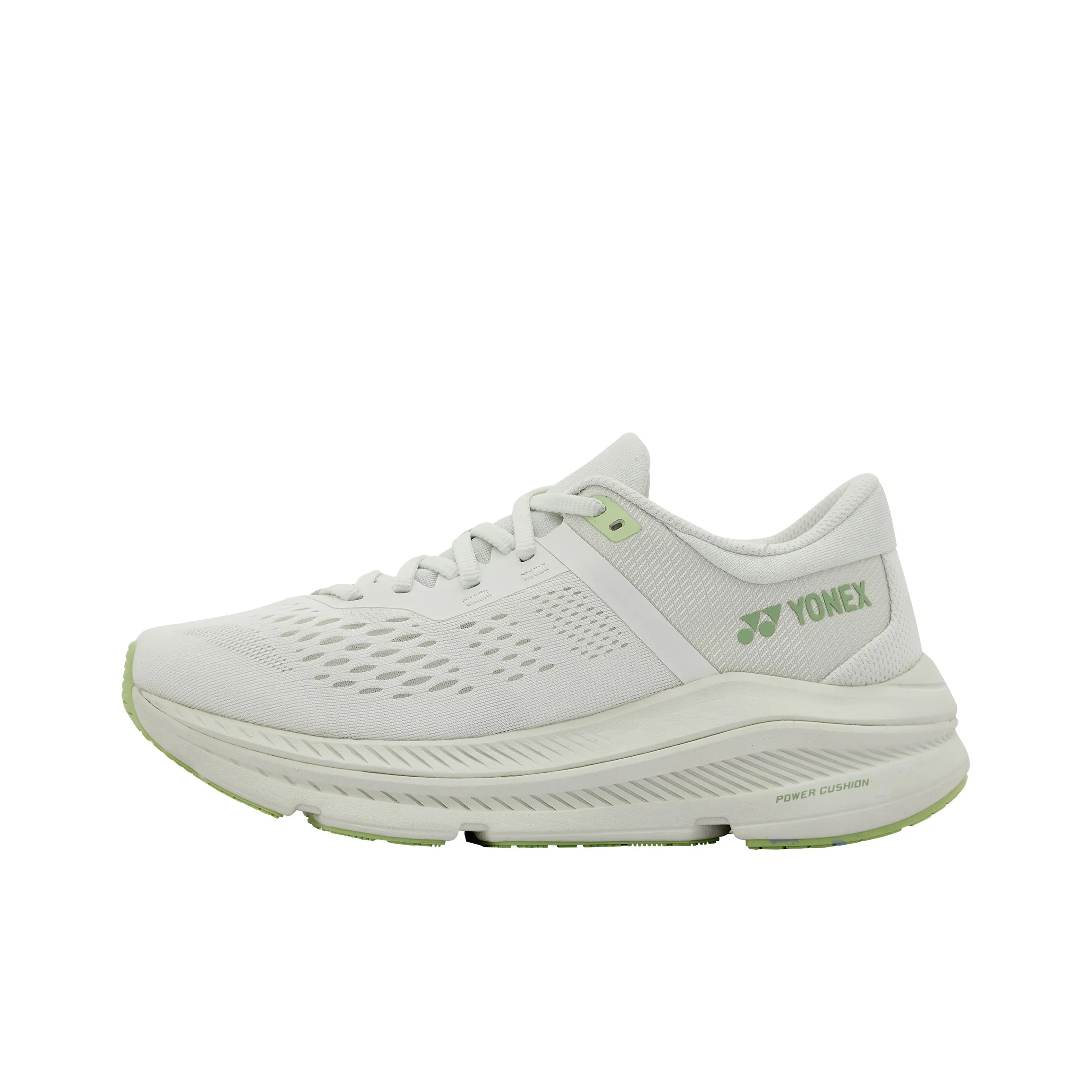 YONEX Амортизация Светоотражающий Низкий Топ Беговые кроссовки Женские Экрю