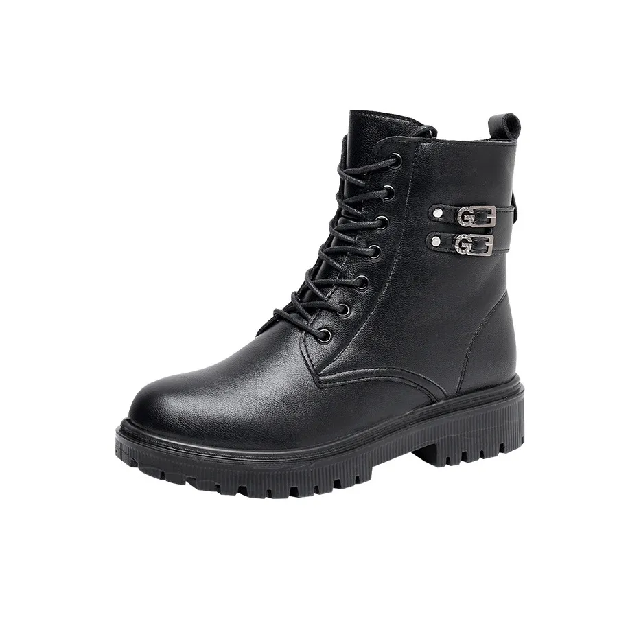 Captain Illy Короткий Martin Boot Унисекс Черный