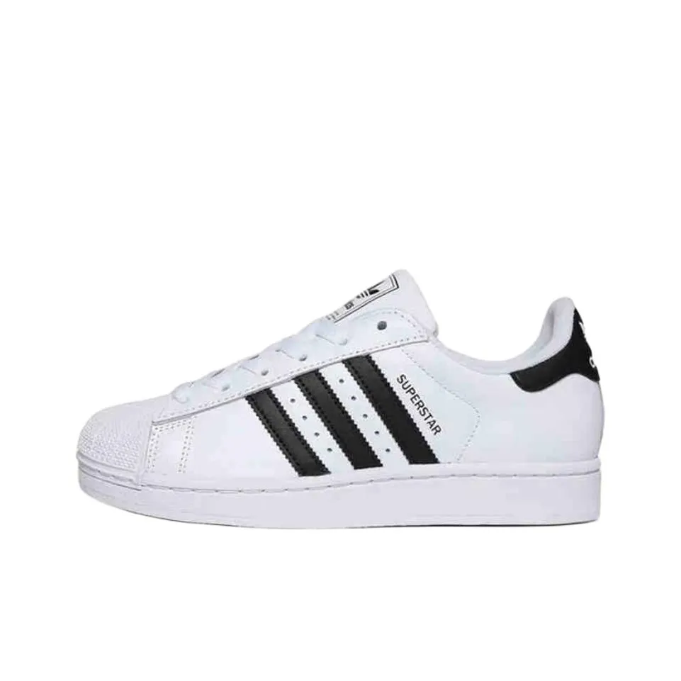 Adidas Originals SUPERSTAR Cushioning, Wear Resistant Low Top Kids' Skateboarding Shoes White