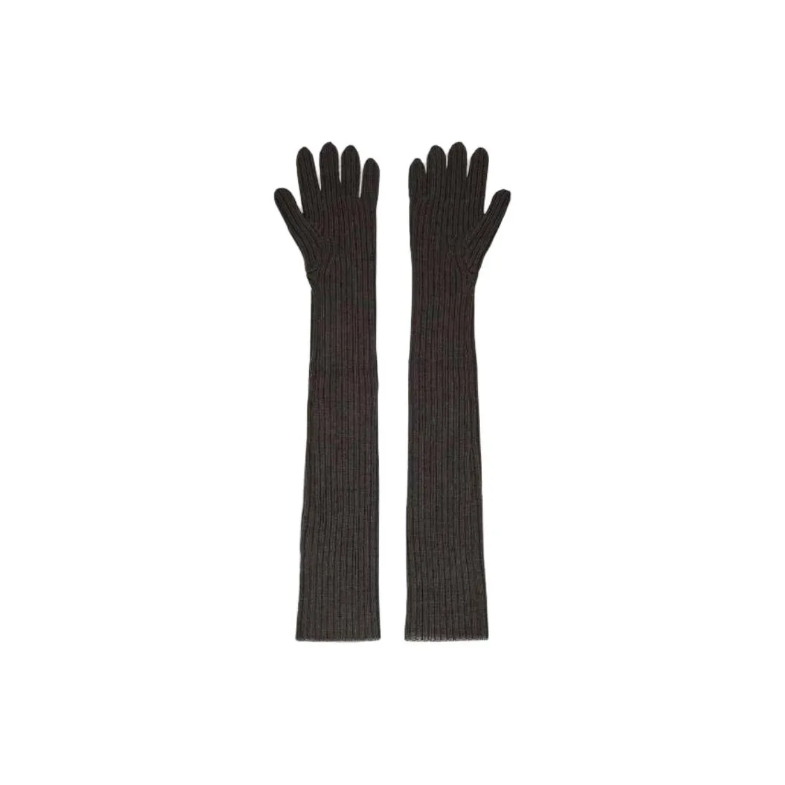 DRIES VAN NOTEN Wool Gloves Men's Gray