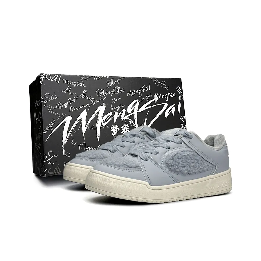 Mengsai Термическое покрытие Низкие кеды для скейтбординга Женские Лунный свет Синий