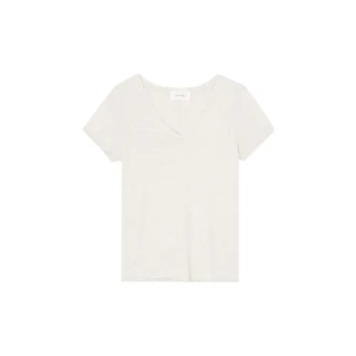 AMERICAN VINTAGE A.M Бежевые Женские Рубашки T