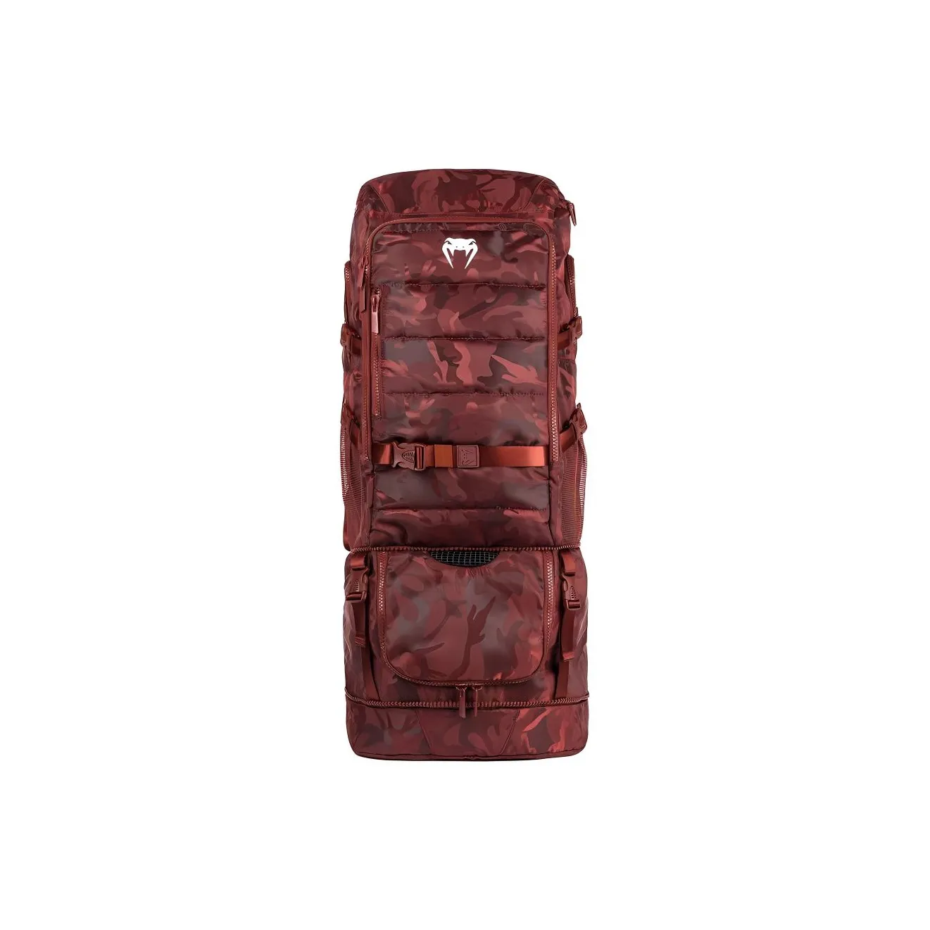VENUM Polyurethane Outdoor Hiking Bag Backpacks Regular Unisex Camouflage & Burgundy