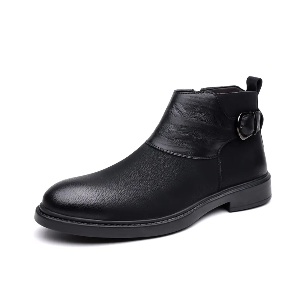 Captain illy Ankle Boots Men's Black