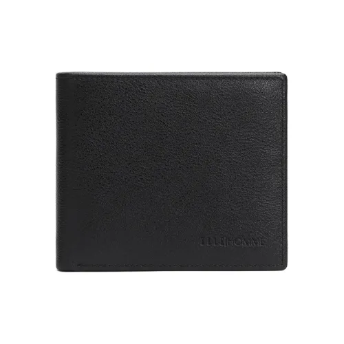 ELLE HOMME Кошельки Черный, Короткий Горизонтальный Мужской