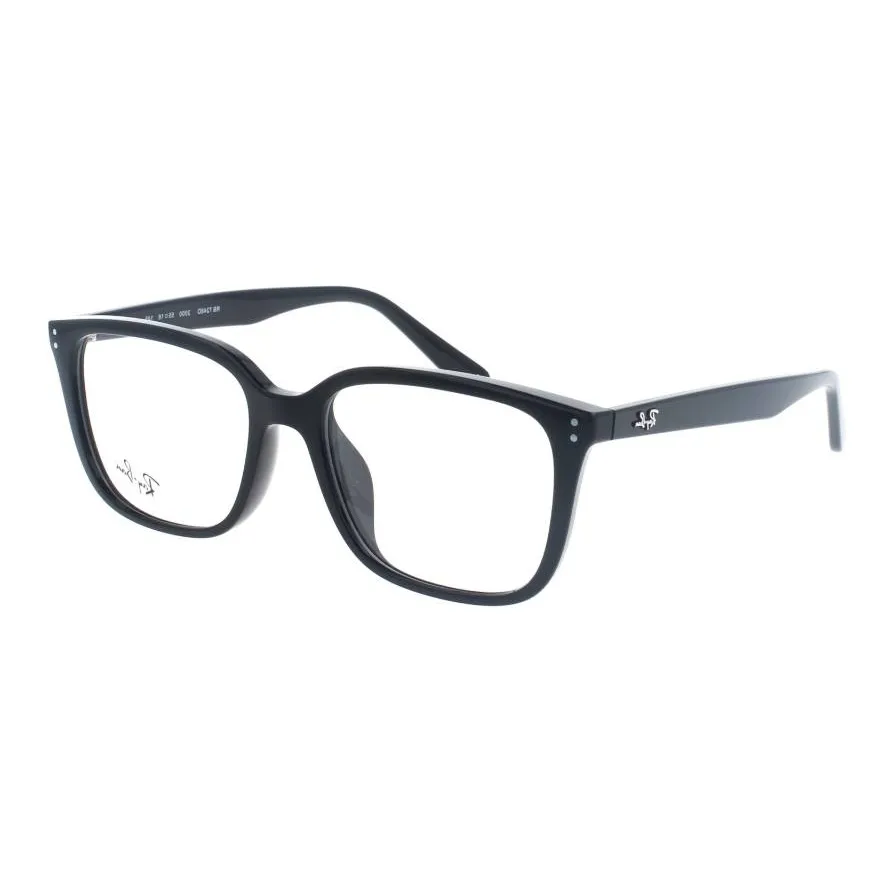 RayBan Ацетат Квадратные Оправы для Очков Унисекс Черные