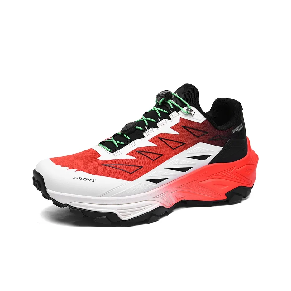 GLUNA Беговые кроссовки Низкий Топ Afterglow Красный Унисекс