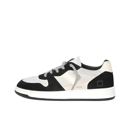 D.A.T.E Кроссовки для скейтбординга Low Top Черный/Белый Мужские