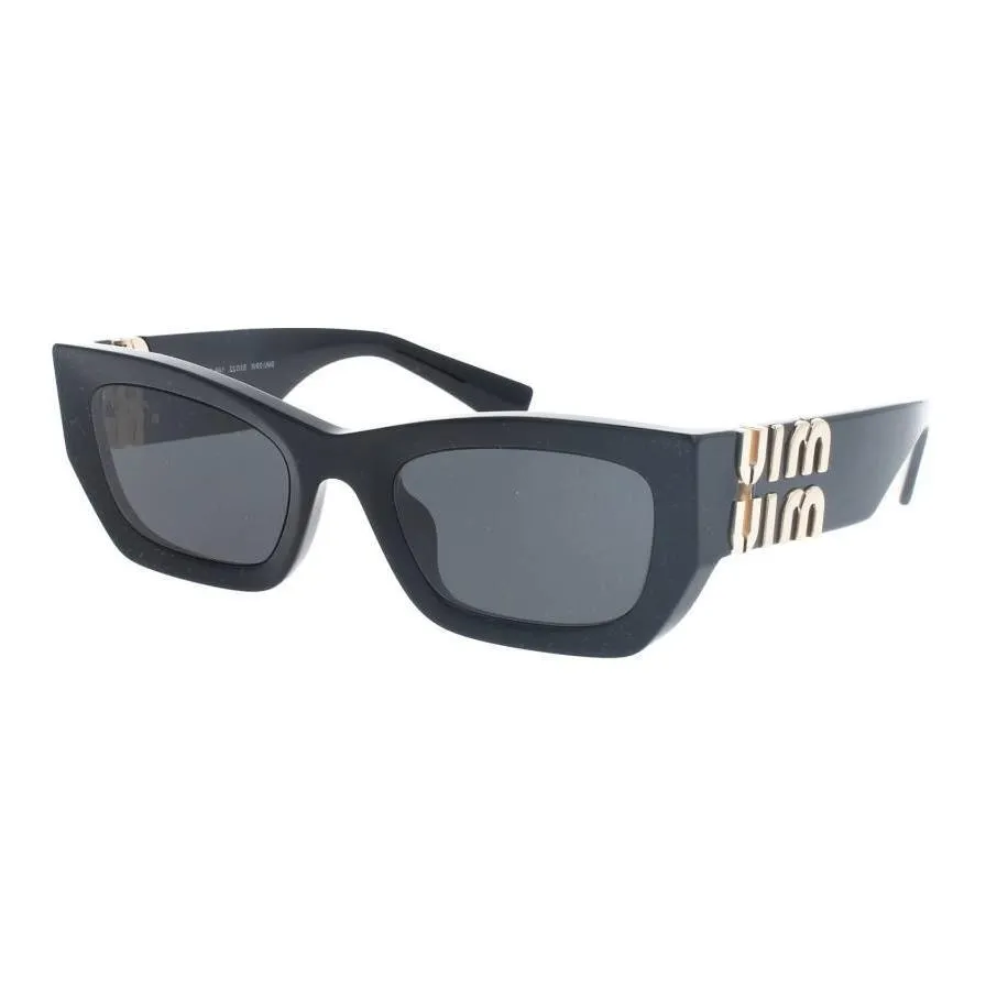 MIU MIU Acetate Cat Eye Sunglasses Women's Black