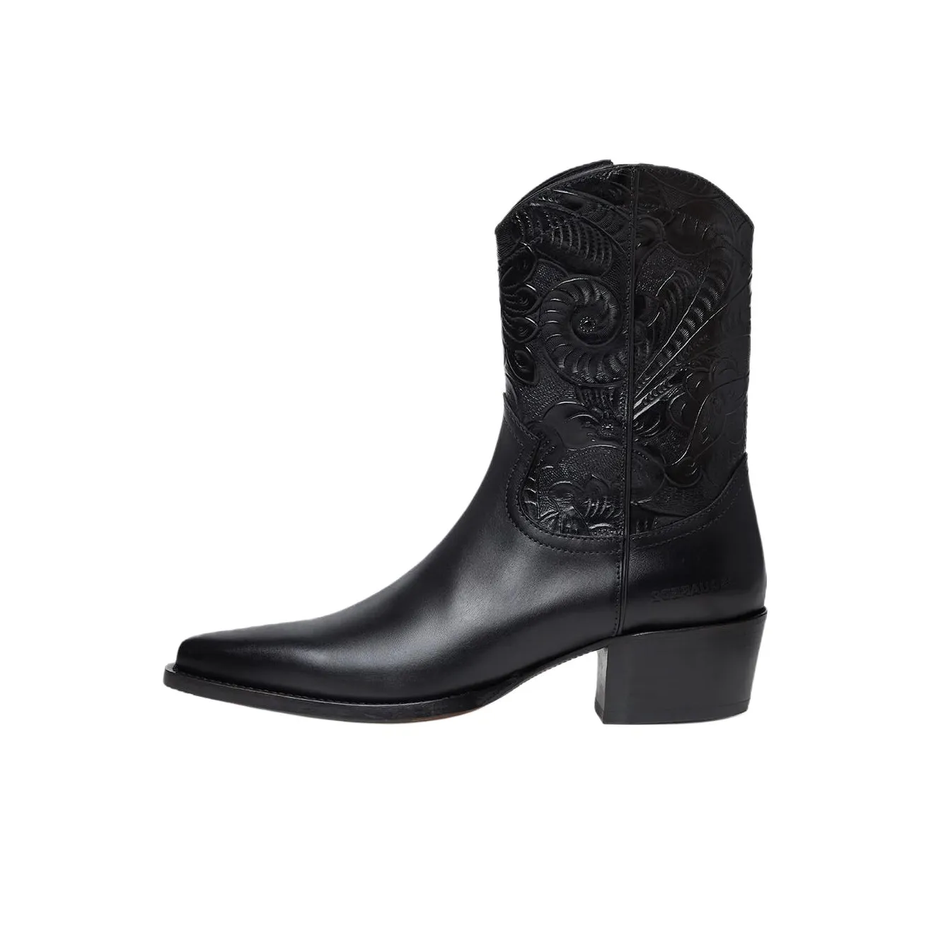 DSQUARED 2 Embossed Cowboy Boots