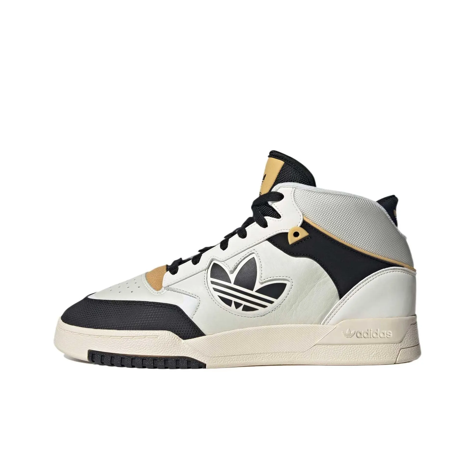 Adidas Originals DROP STEP XL 2,0 Амортизаторы Slip-resistant MID Скейтбординг Кроссовки Unisex Нефритовый Белый