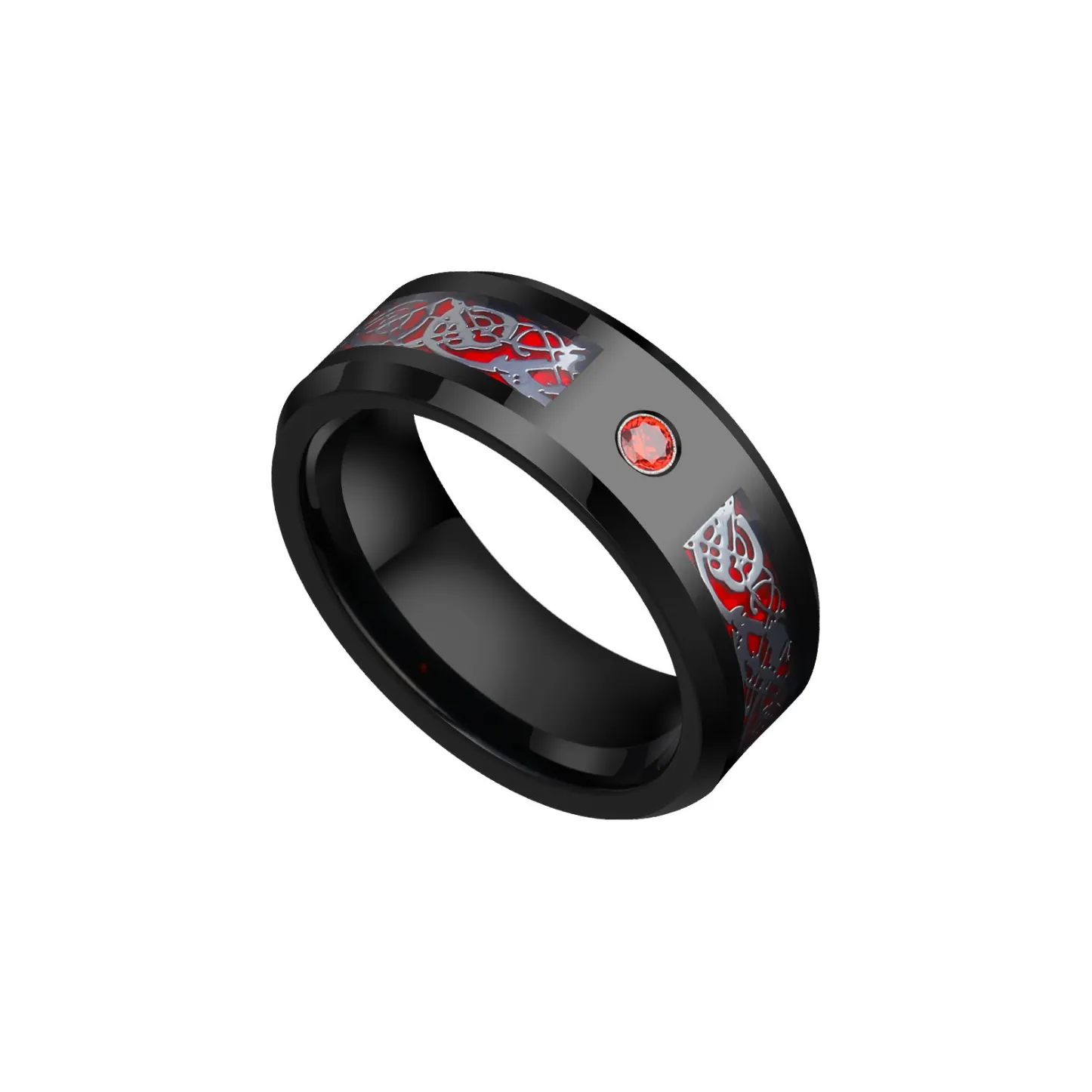 Saya Тунгстен Золотое кольцо Ring Men's