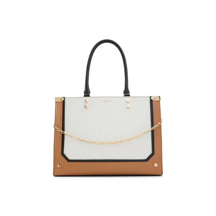 ALDO Сумка через плечо из искусственной кожи сумка среднего размера женская цвет кость смешанный