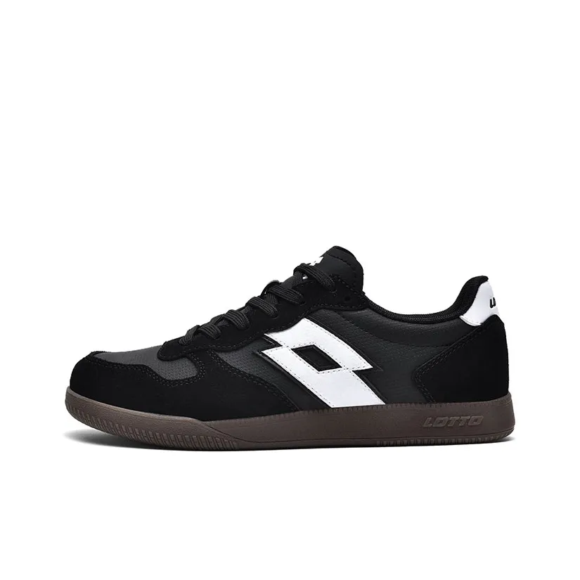 LOTTO Anti Slip Wear Resistant Low Top Skateboard Shoes Women's Black