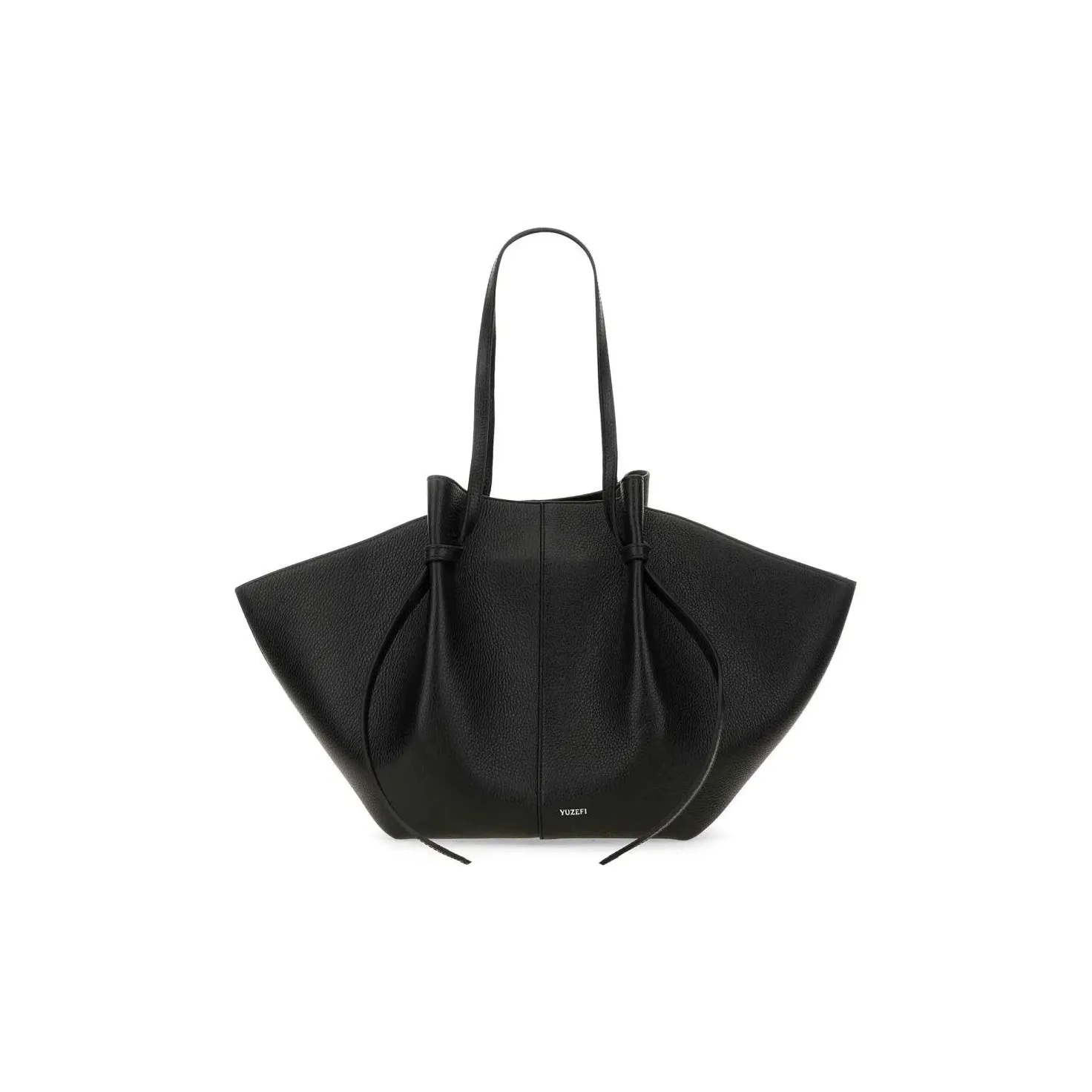YUZEFI Large Mochi Leather Tote Bag