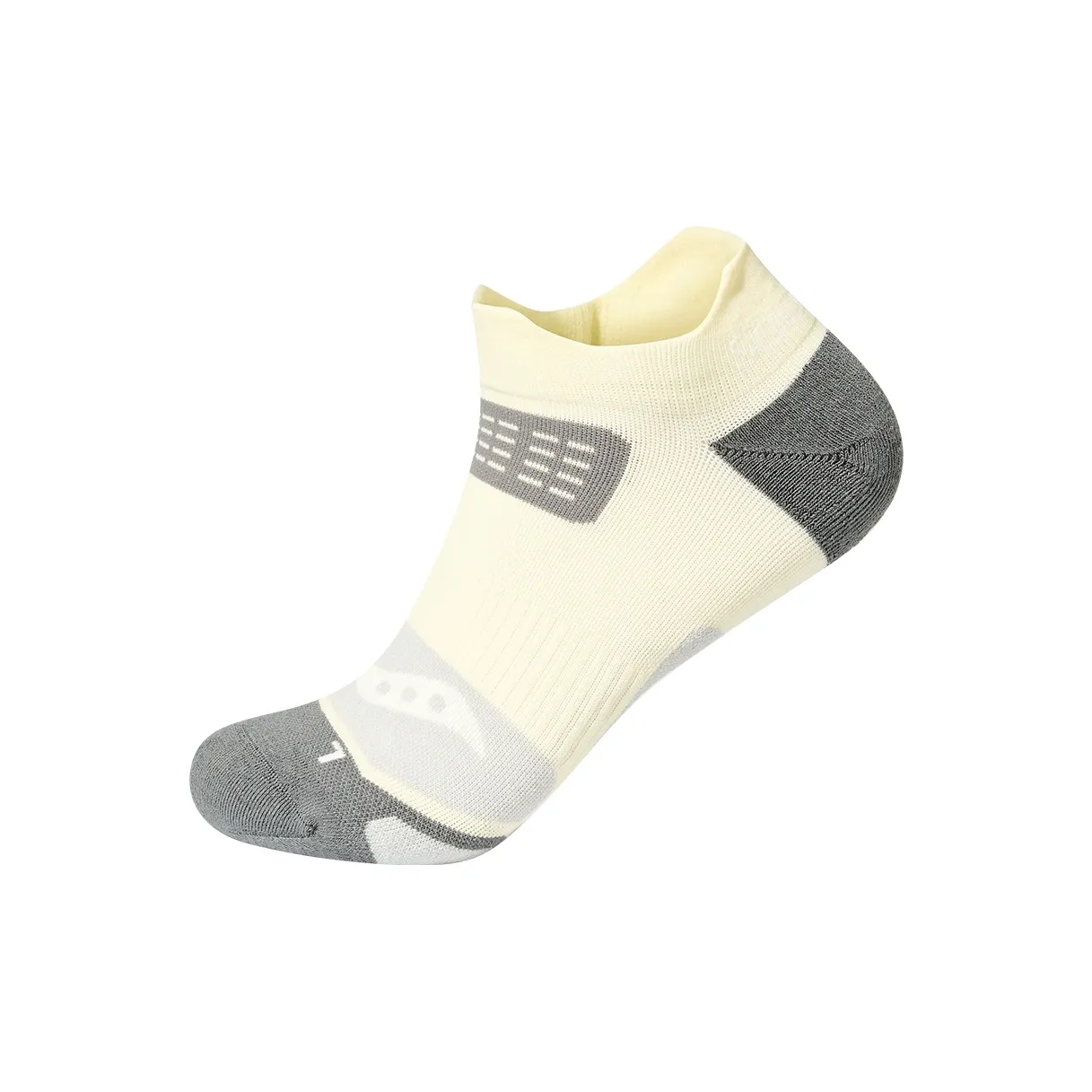 Saucony Polygiene Низкие носки Унисекс 1 упаковка Премиум серый